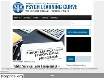 psychlearningcurve.org