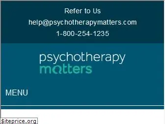 psychotherapymatters.com