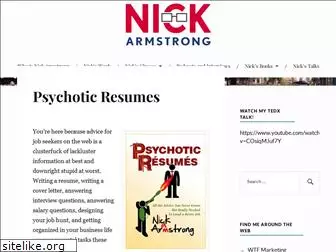 psychoticresumes.com
