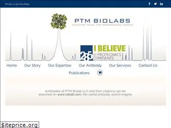 ptmbiolabs.com