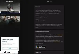 www.pubg.report