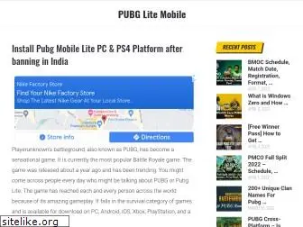 pubglitemobile.com