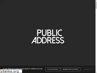 public-address.fr