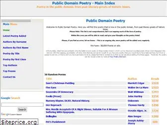 public-domain-poetry.com