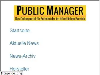 public-manager.com