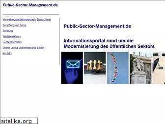 public-sector-management.de