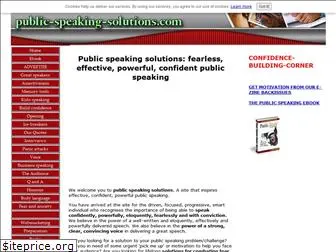 public-speaking-solutions.com