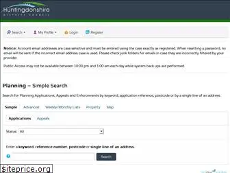 publicaccess.huntingdonshire.gov.uk