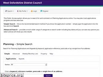 publicaccess.westoxon.gov.uk