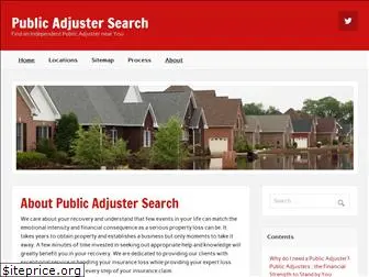 publicadjustersearch.com