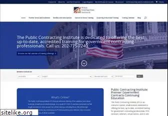 publiccontractinginstitute.com