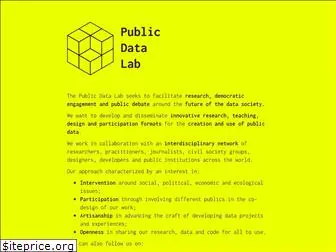 publicdatalab.org