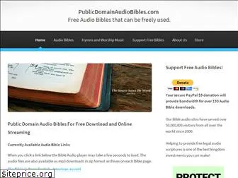 publicdomainaudiobibles.com