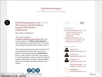 publicdomainregistry.wordpress.com