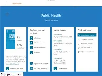 publichealthjrnl.com