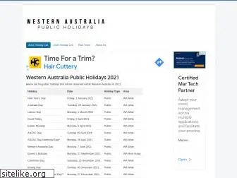 publicholidaywa.com.au