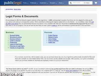 publiclegalforms.com