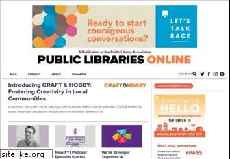 publiclibrariesonline.org