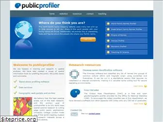 publicprofiler.org