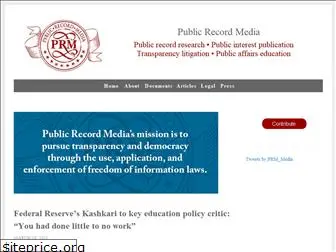 publicrecordmedia.org