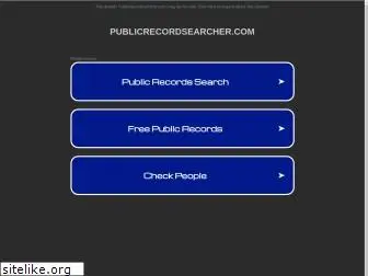 publicrecordsearcher.com