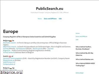 publicsearch.eu