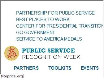 publicservicerecognitionweek.org