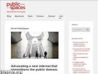 publicspaces.net