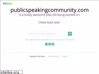 publicspeakingcommunity.com
