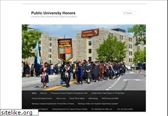 publicuniversityhonors.com