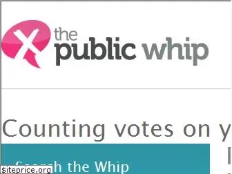 publicwhip.org.uk