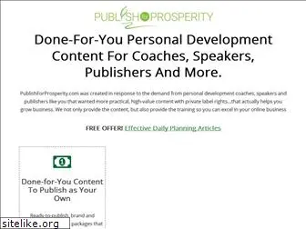 publishforprosperity.com