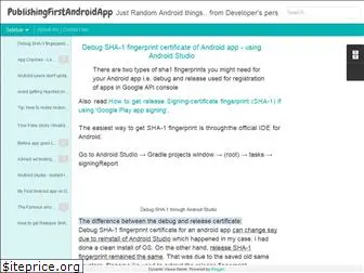publishingfirstandroidapp.blogspot.com