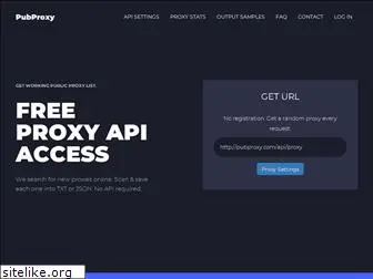 pubproxy.com