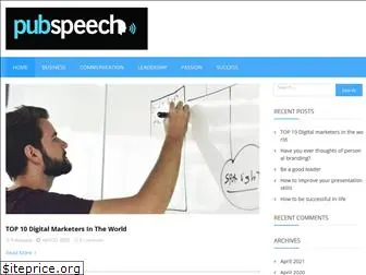 pubspeech.com