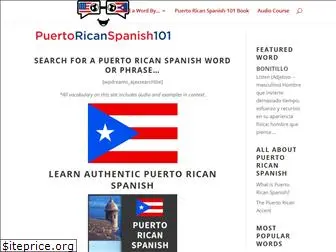 puertoricanspanish101.com