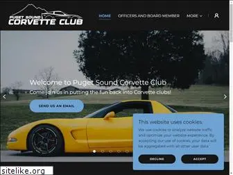 pugetsoundcorvetteclub.com