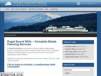 pugetsoundwills.com