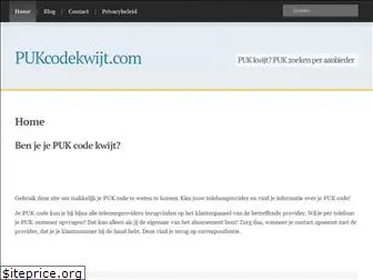 pukcodekwijt.com
