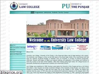 pulc.edu.pk