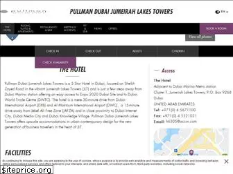 pullman-dubai-jumeirahlakestowers.com