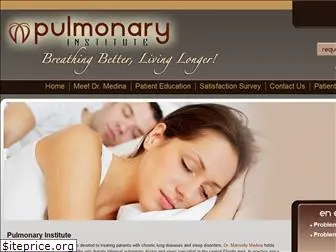 pulmonaryinstitute.com