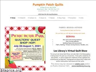 pumpkinpatchquilts.com