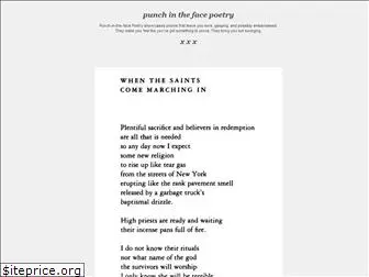 punchinthefacepoetry.com