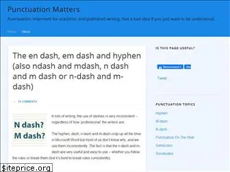 punctuationmatters.com