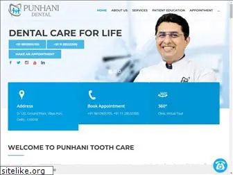 punhanitoothcare.com