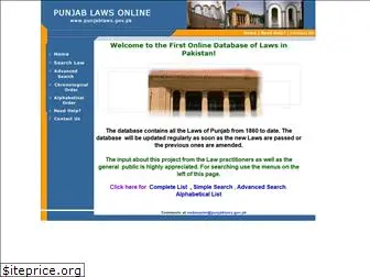 punjablaws.gov.pk