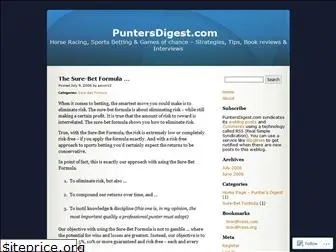 www.puntersdigest.wordpress.com