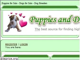 puppiesanddogsforsale.com