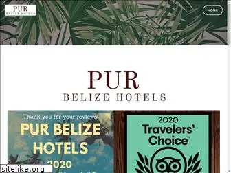 purbelizehotels.com